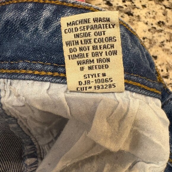 NWOT Sexy Fabulous Rhinestone Side Stripe Bootcut Jeans Juniors Size 7 - Picture 7 of 7